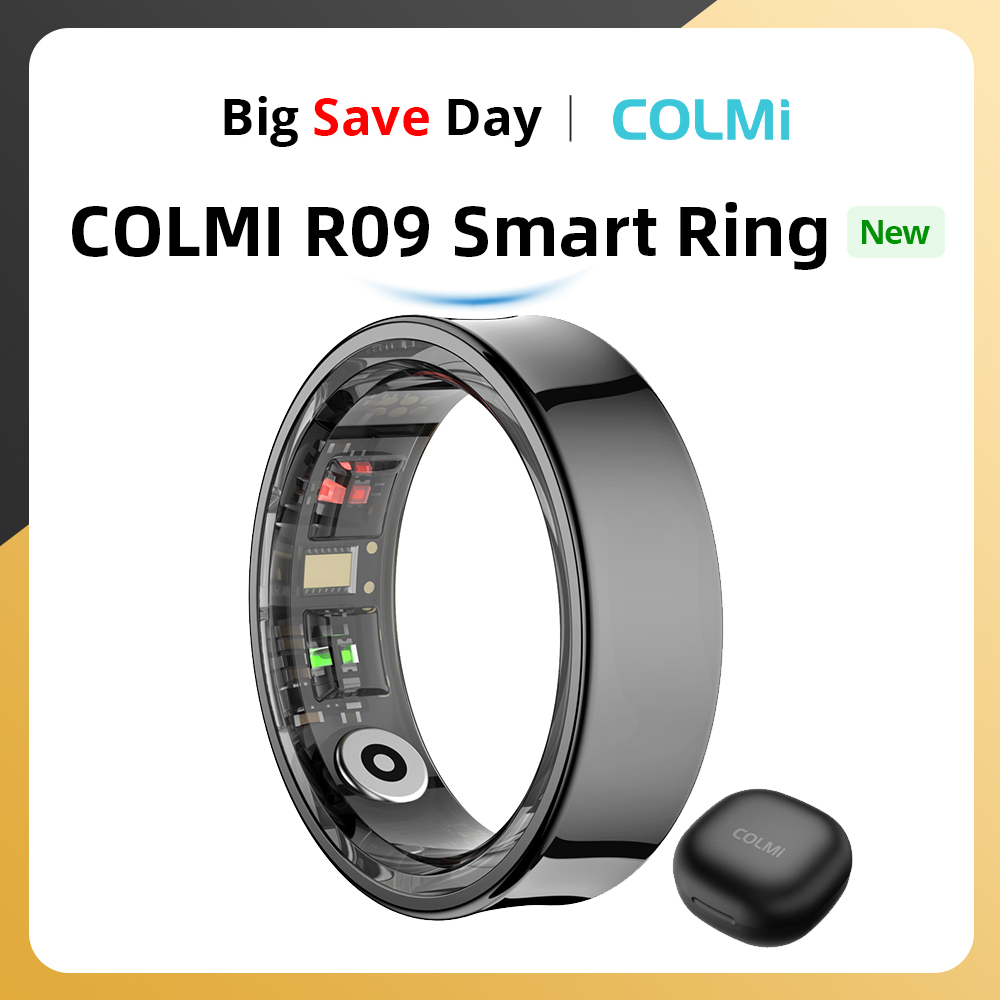 Smart Home Trainer - 2024 COLMI R09 anillo inteligente hombres
