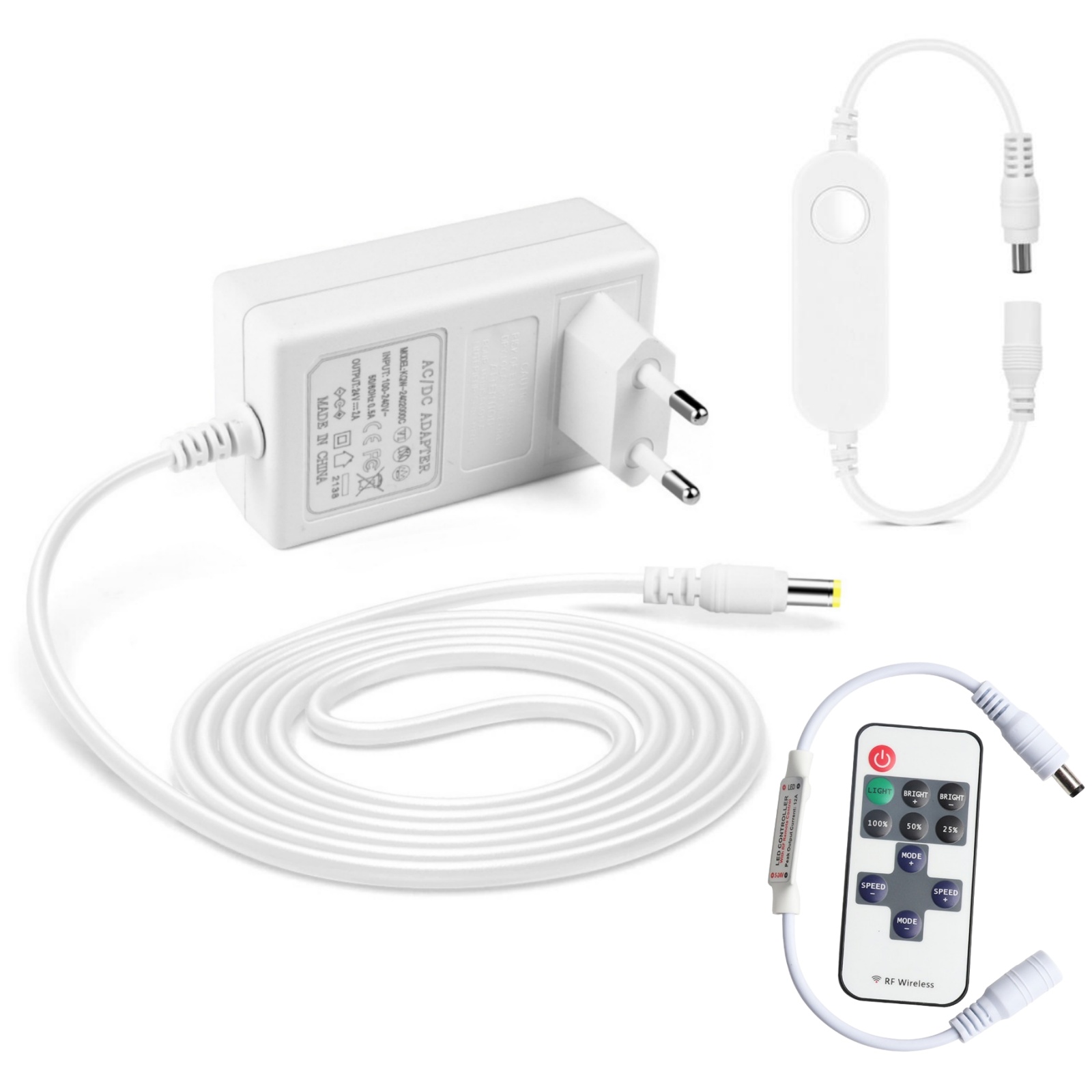 Smart Power Strip - Controlador de tira LED Tuya, Mini