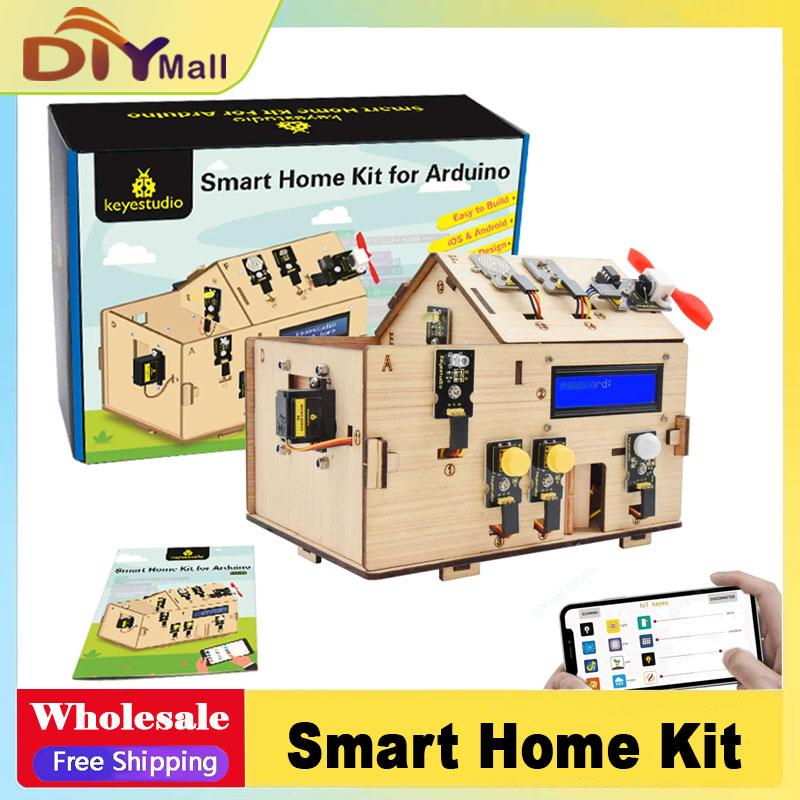 Smart Home Kits - Keyestudio Smart IoT Home Kit con