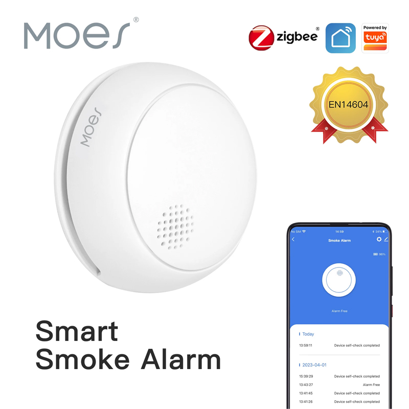 Smart Smoke Detector - Detector de Humo Inalámbrico Inteligente ZigBee