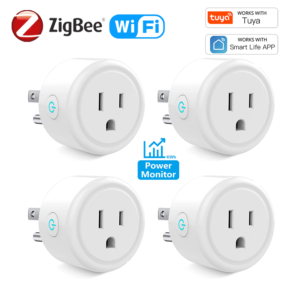 Smart Home Japan - Tuya 16A enchufe inteligente Zigbee WiFi