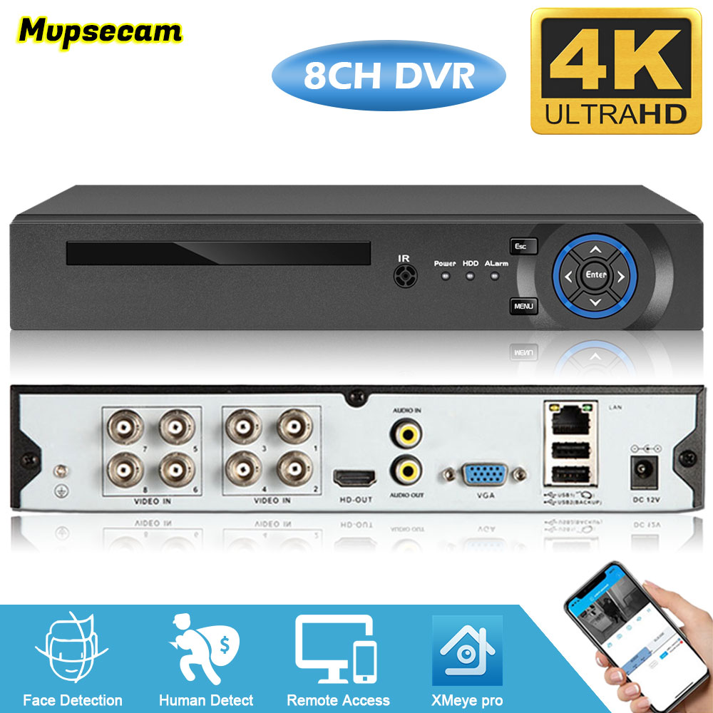 Smart Home Microsoft - Xmeye 4K 8MP seguridad CCTV DVR
