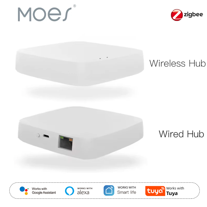 Smart Home Nest - Moes Tuya ZigBee 3,0 Hub de
