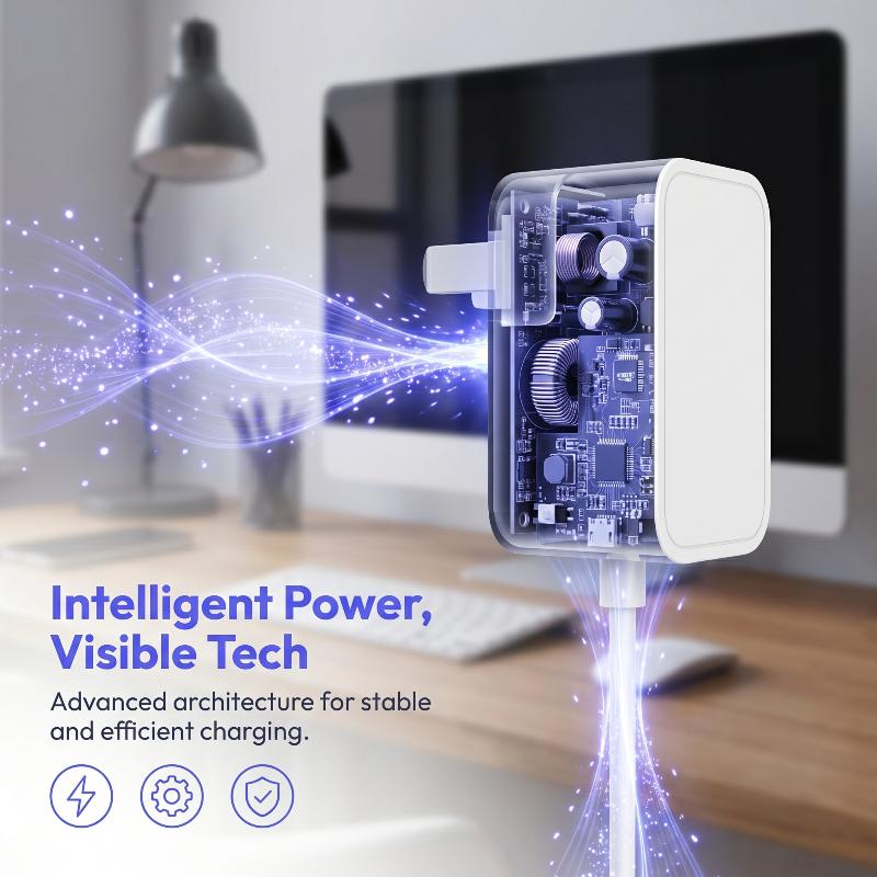 Smart Power Strip - Adaptador de Corriente CA 100V-240V a