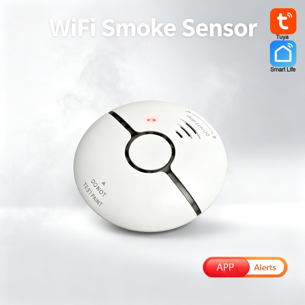 Smart Smoke Detector - Alarma de Incendio para el Hogar,