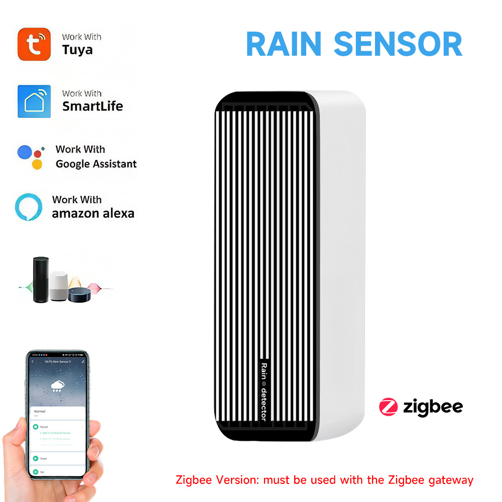 Smart Home Villa - Sensor de lluvia Tuya ZigBee, Sensor