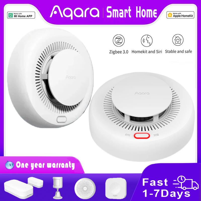 Smart Home Xiaomi App - Nuevo Detector de humo Aqara Zigbee,