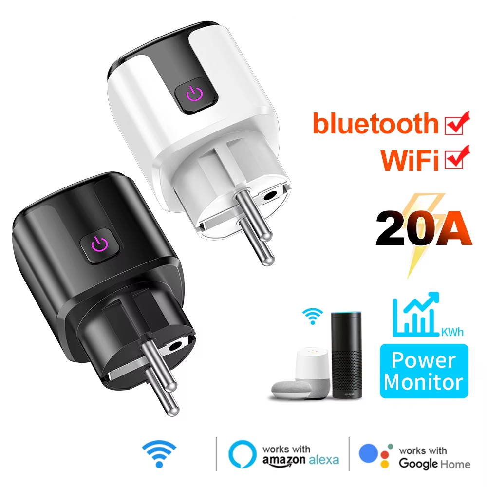 Smart Home Nest - Enchufe Inteligente WiFi+Bluetooth de 20A con