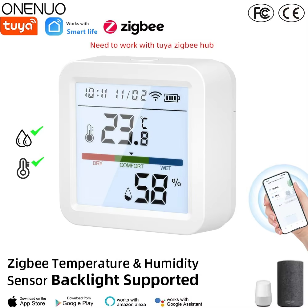 Smart Home Nest - Tuya ZigBee Sensor de temperatura y