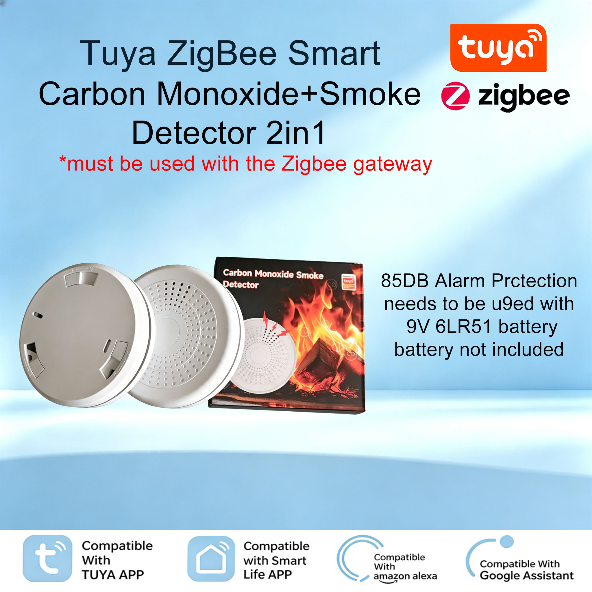 Smart Smoke Detector - Alarma Inteligente ZigBee para Humo y
