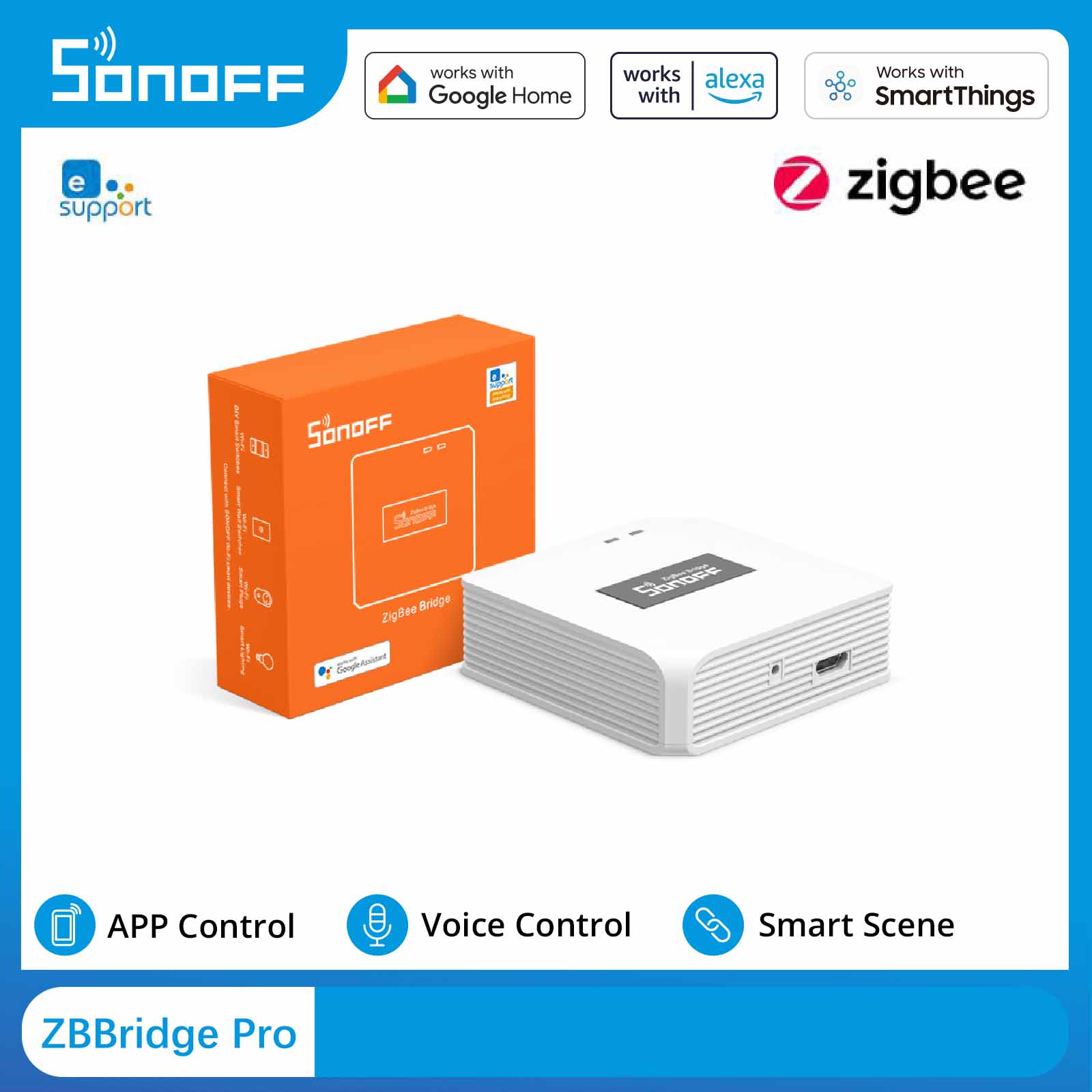 Smart Home Website - SONOFF ZBBridge-P, Gateway ZigBee, Conecta Dispositivos