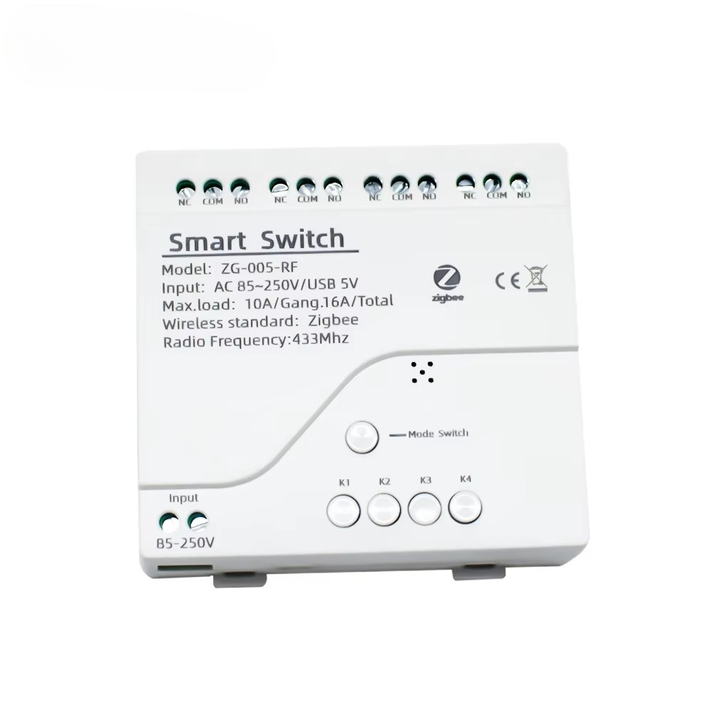 Smart Home System - Módulo de Relé Zigbee Tuya de