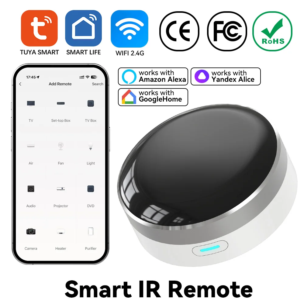 Smart Home Website - YFK Control Remoto Universal Inteligente WiFi