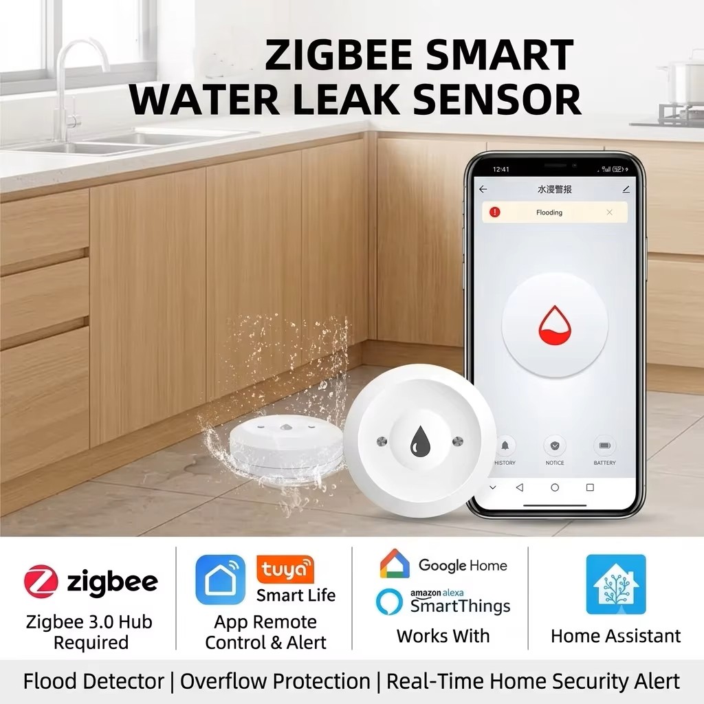 Smart Home Kits - Sensor Inteligente de Fugas de Agua