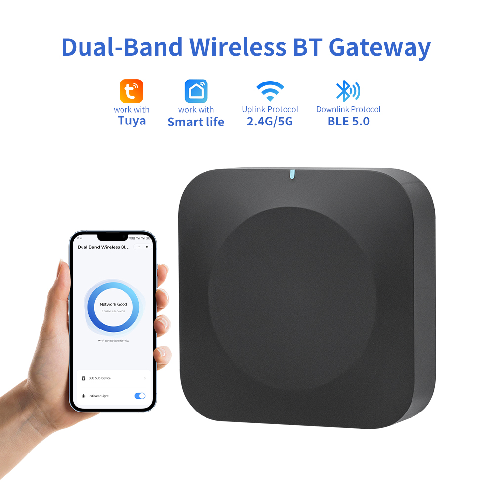 Smart Home Website - Tuya Gateway Bluetooth de Doble Banda