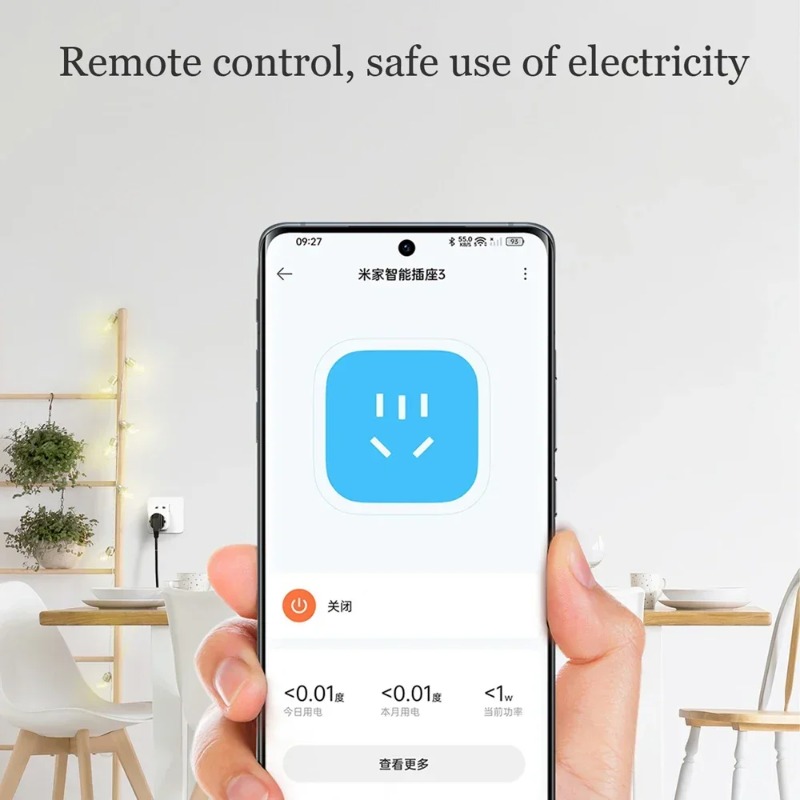 Smart Home Xiaomi App - Enchufe inteligente Xiaomi Mijia 3 con