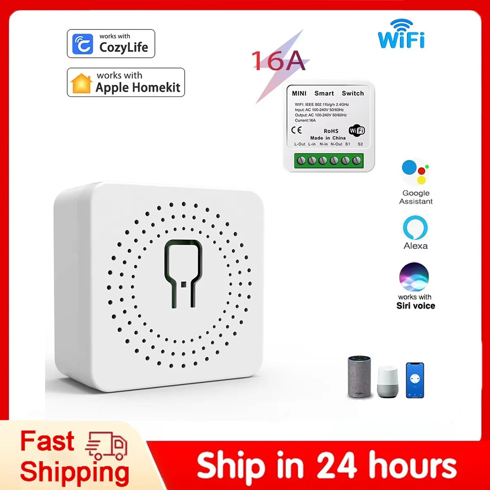 Smart Home Apple - Interruptor inteligente Mini Wifi relé disyuntor