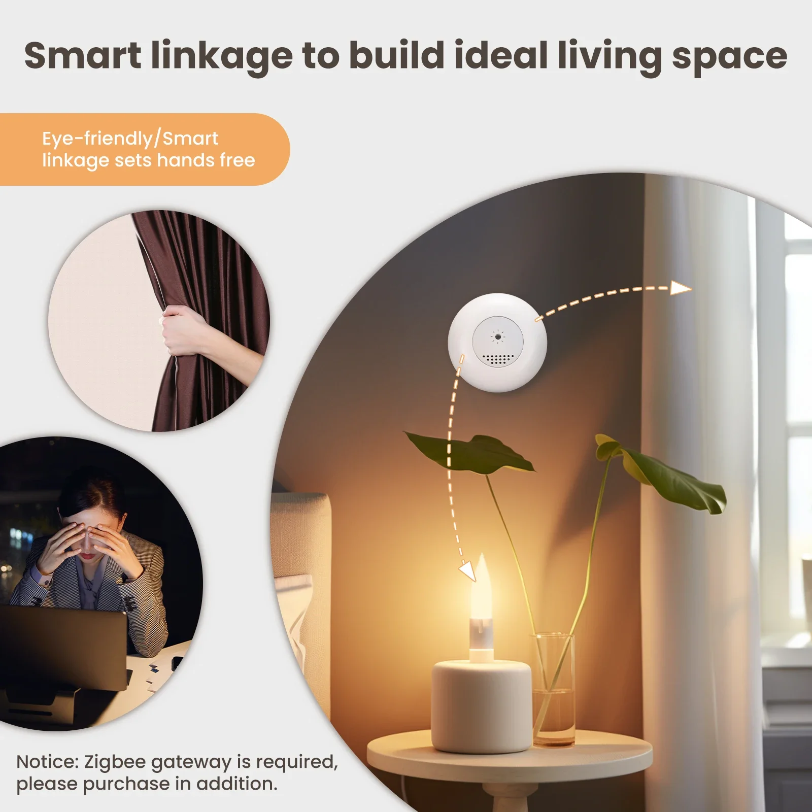 MOES Tuya Zigbee Sensor de luz - Smart Home Villa reseña y precio