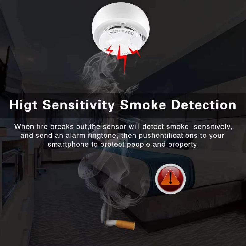 Detector de Humo Inteligente W - Smart Smoke Detector reseña y precio