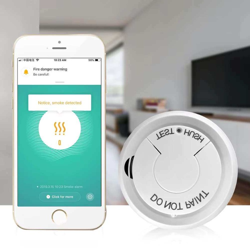 Detector de Humo Inteligente W - Smart Smoke Detector reseña y precio
