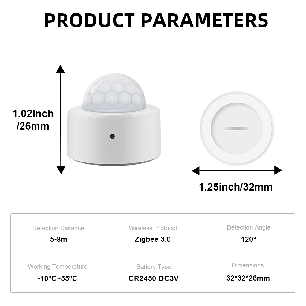 Sensor de Luz ZigBee Tuya, Sen - Smart Home Villa reseña y precio