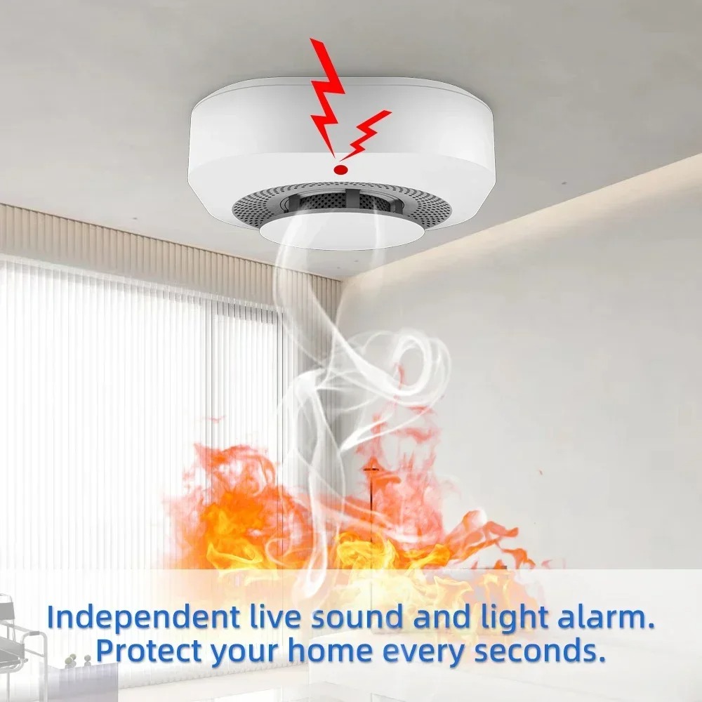 Detector de Humo y Fuego Intel - Smart Smoke Detector reseña y precio