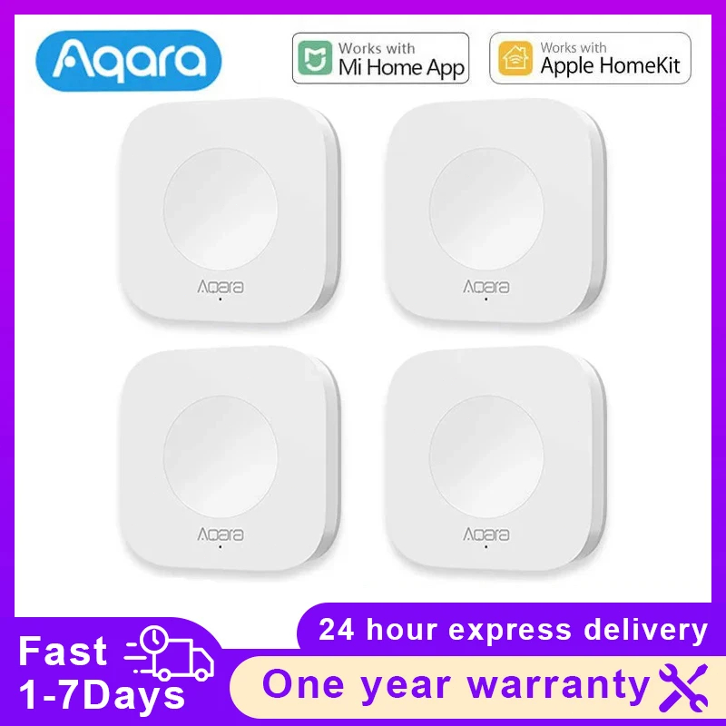 Aqara-Mini interruptor inalámb - Smart Home Apple reseña y precio