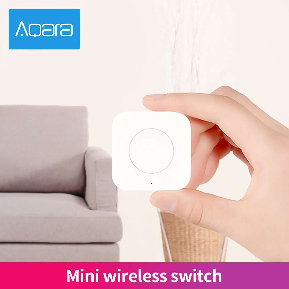 Aqara-Mini interruptor inalámb - Smart Home Apple reseña y precio