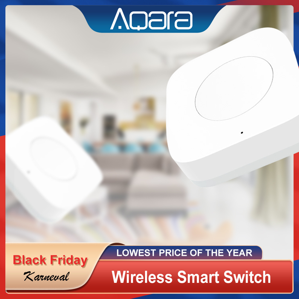 Aqara-Mini interruptor inalámb - Smart Home Apple reseña y precio