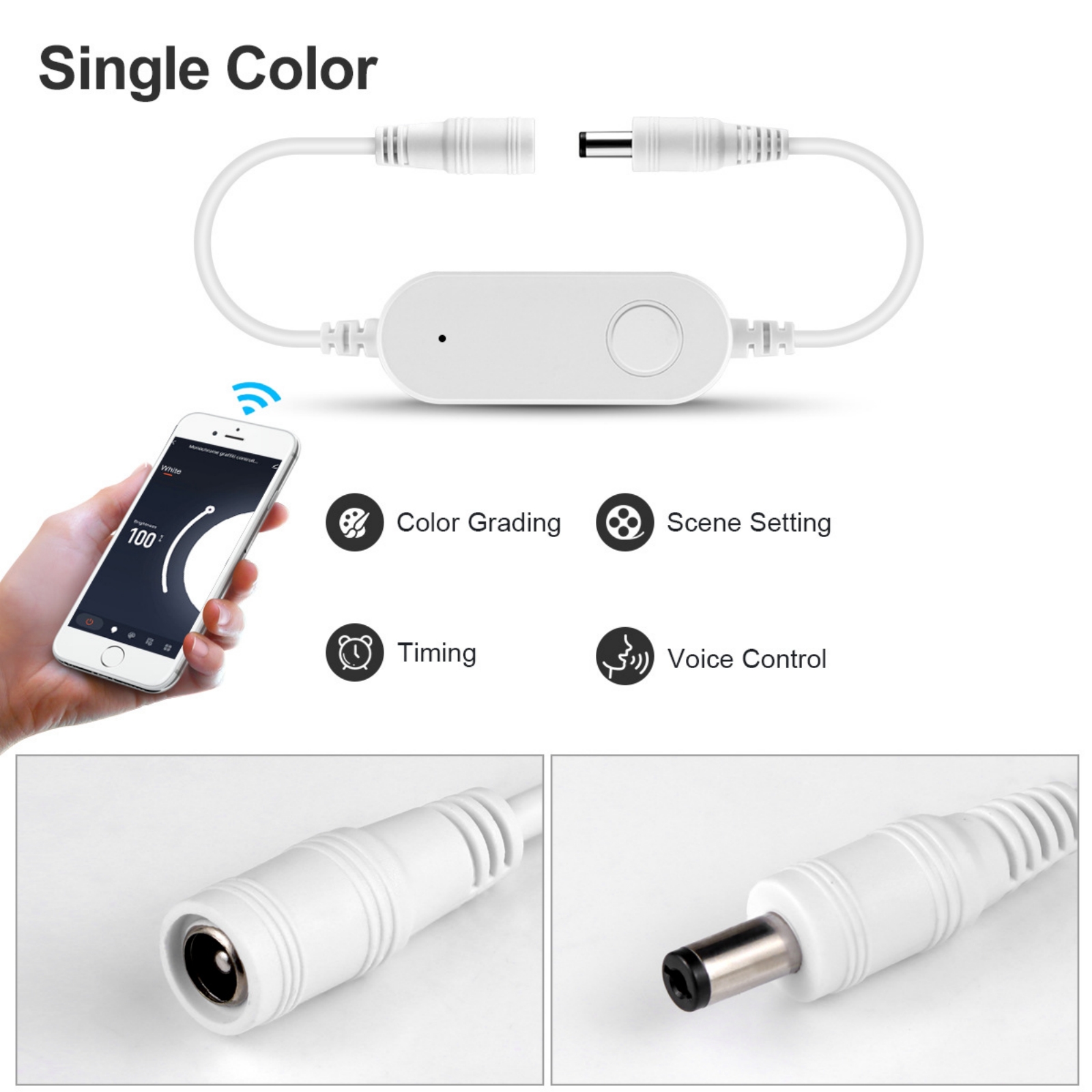 Controlador de tira LED Tuya,  - Smart Power Strip reseña y precio