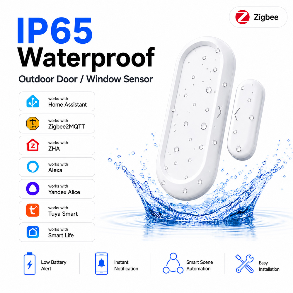 Sensor de Puerta y Ventana Imp - Smart Home Website reseña y precio