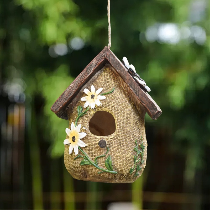 Estatua de Casa de Pájaros de  - Smart Home Nest reseña y precio