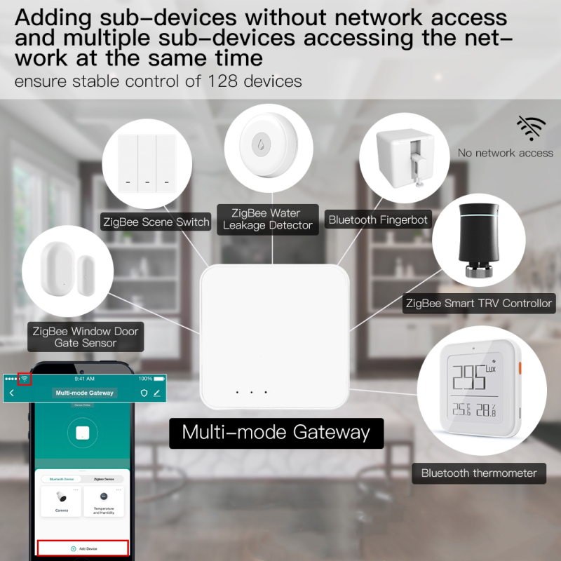 Tuya Smart Hub de enlace multi - Smart Home Website reseña y precio