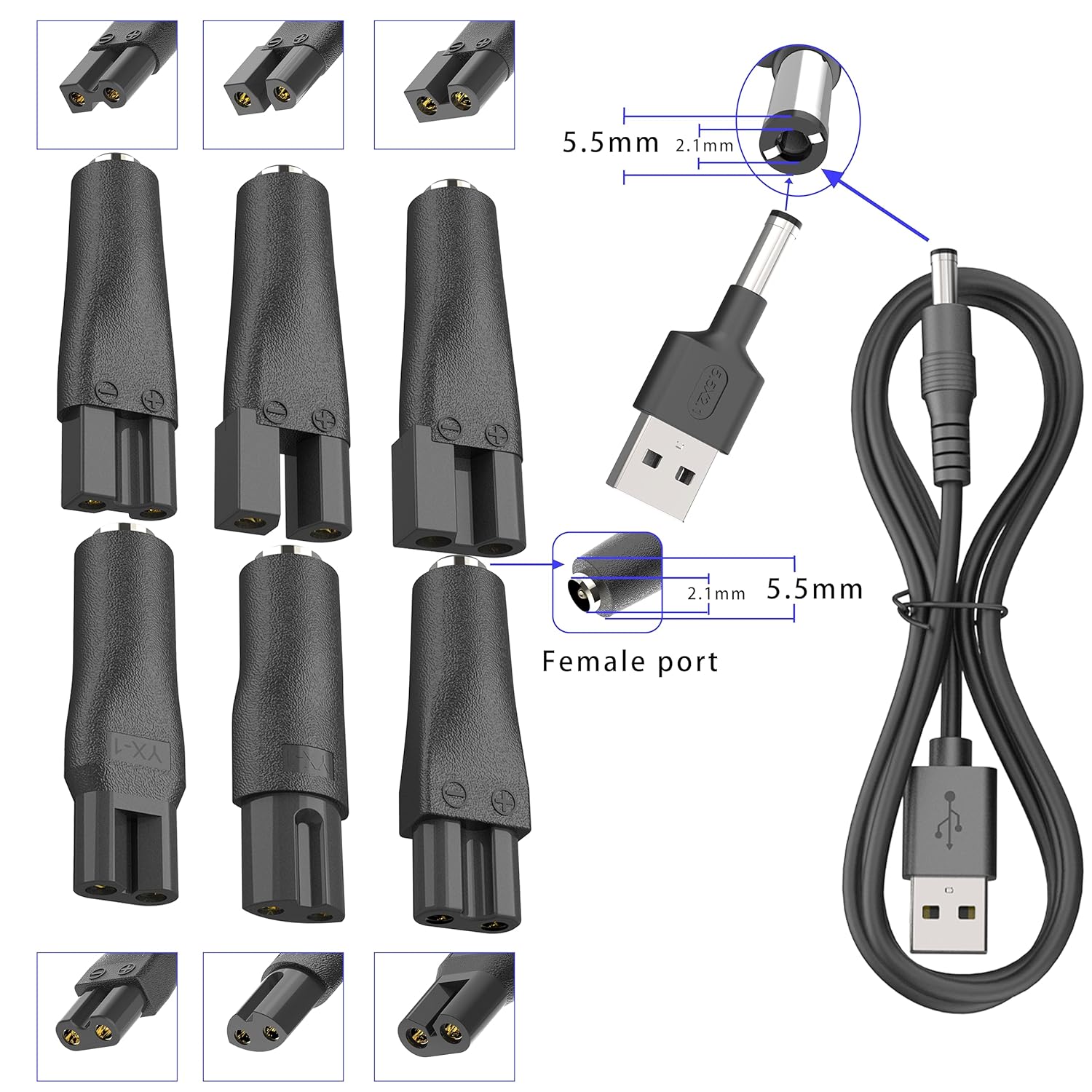 LISI 8 Uds cable de alimentaci - Smart Home Pc reseña y precio