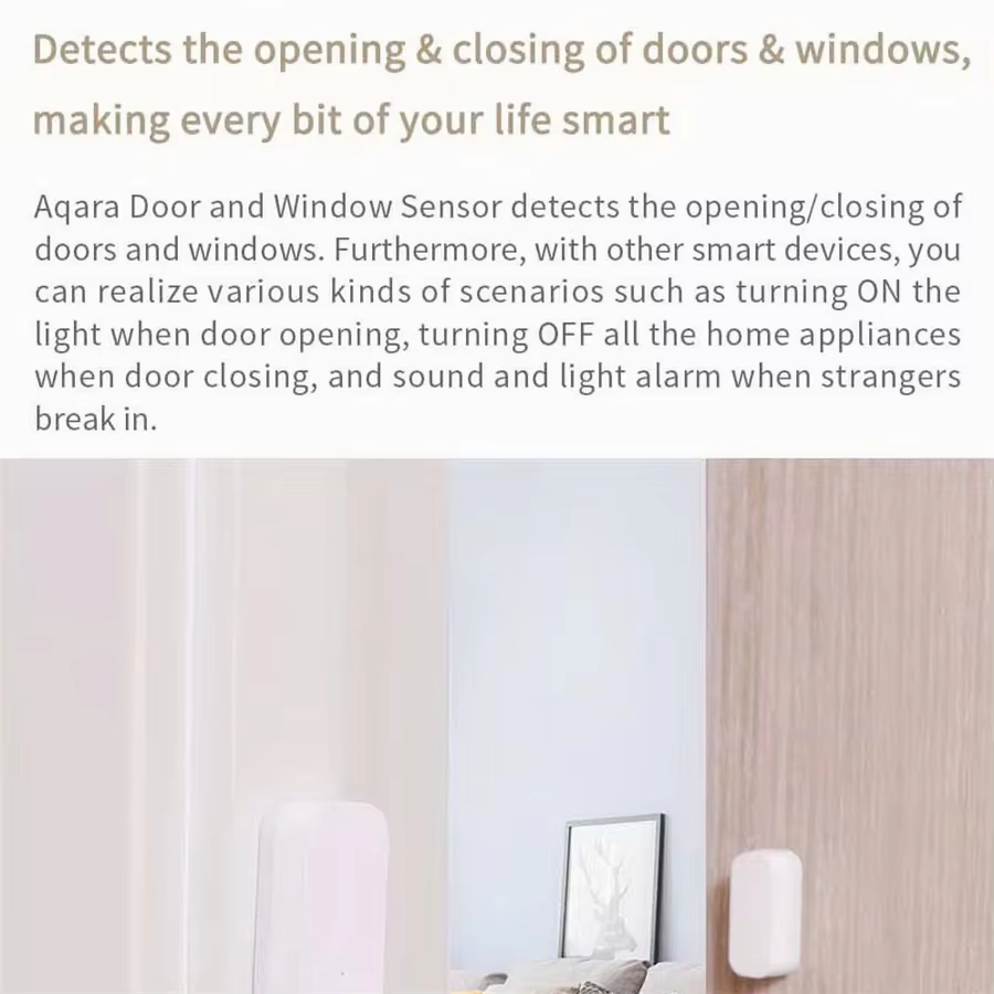 Aqara-Sensor de ventana de pue - Smart Home Apple reseña y precio