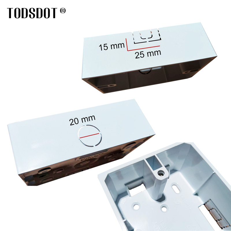 Caja de montaje en pared TODSD - Smart Home Japan reseña y precio