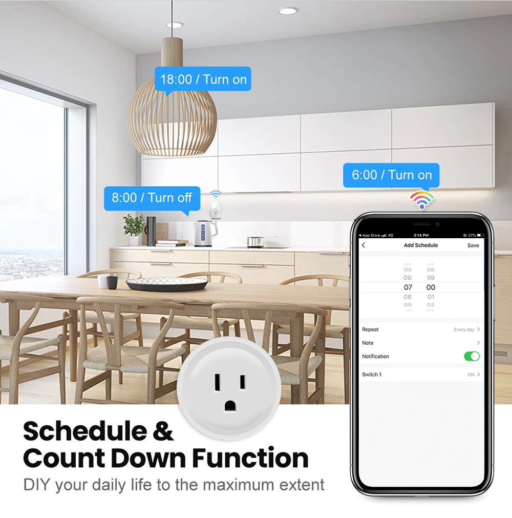 Enchufe WiFi inteligente Tuya  - Smart Home Japan reseña y precio