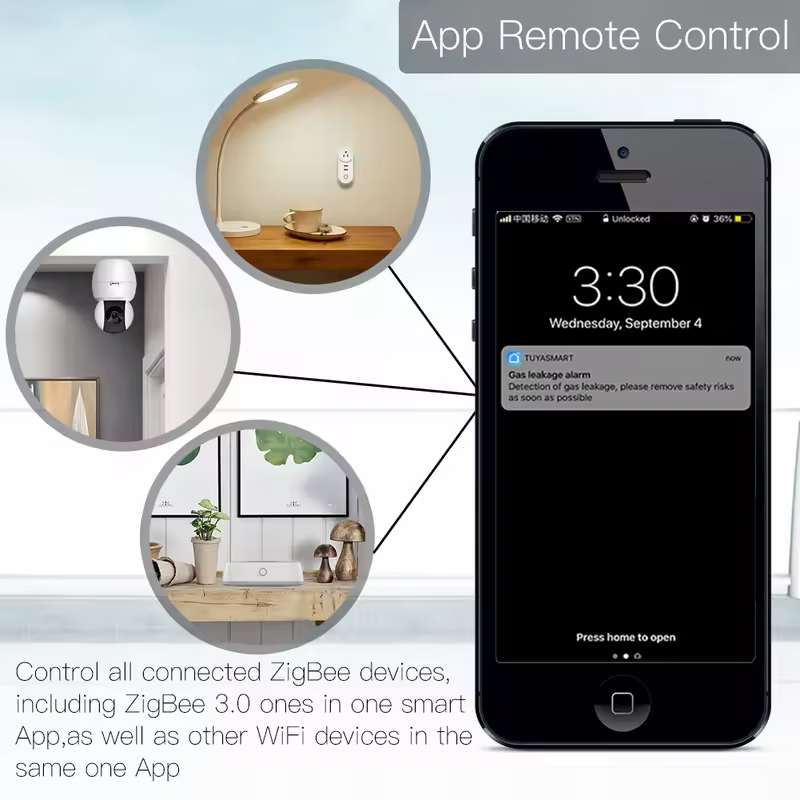 Moes Tuya ZigBee 3,0 Hub de en - Smart Home Nest reseña y precio