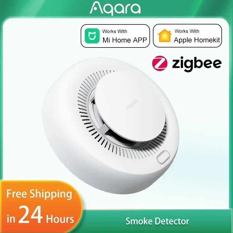 Sensor de Humo Aqara Matter, D - Smart Smoke Detector reseña y precio
