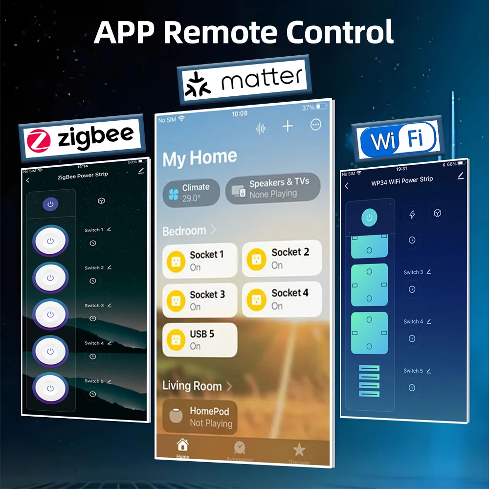 BORUIDAPLS ZigBee Matter WiFi  - Smart Home Apple reseña y precio