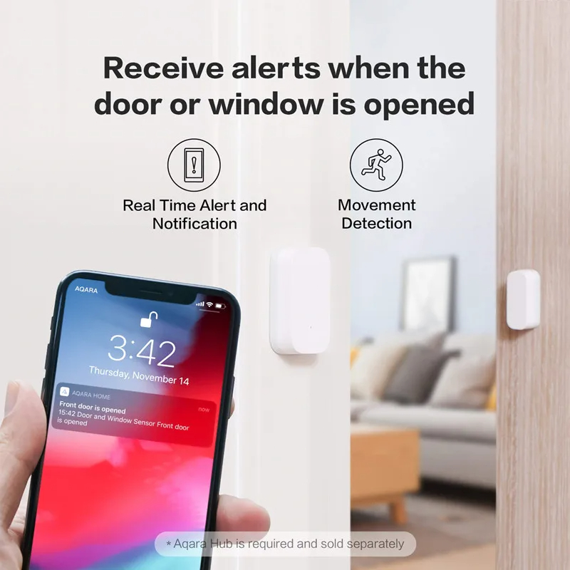 Aqara-Sensor de puerta y venta - Smart Home Xiaomi App reseña y precio