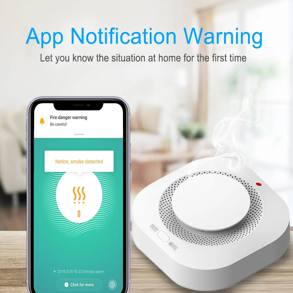 Detector de humo inteligente T - Smart Smoke Detector reseña y precio