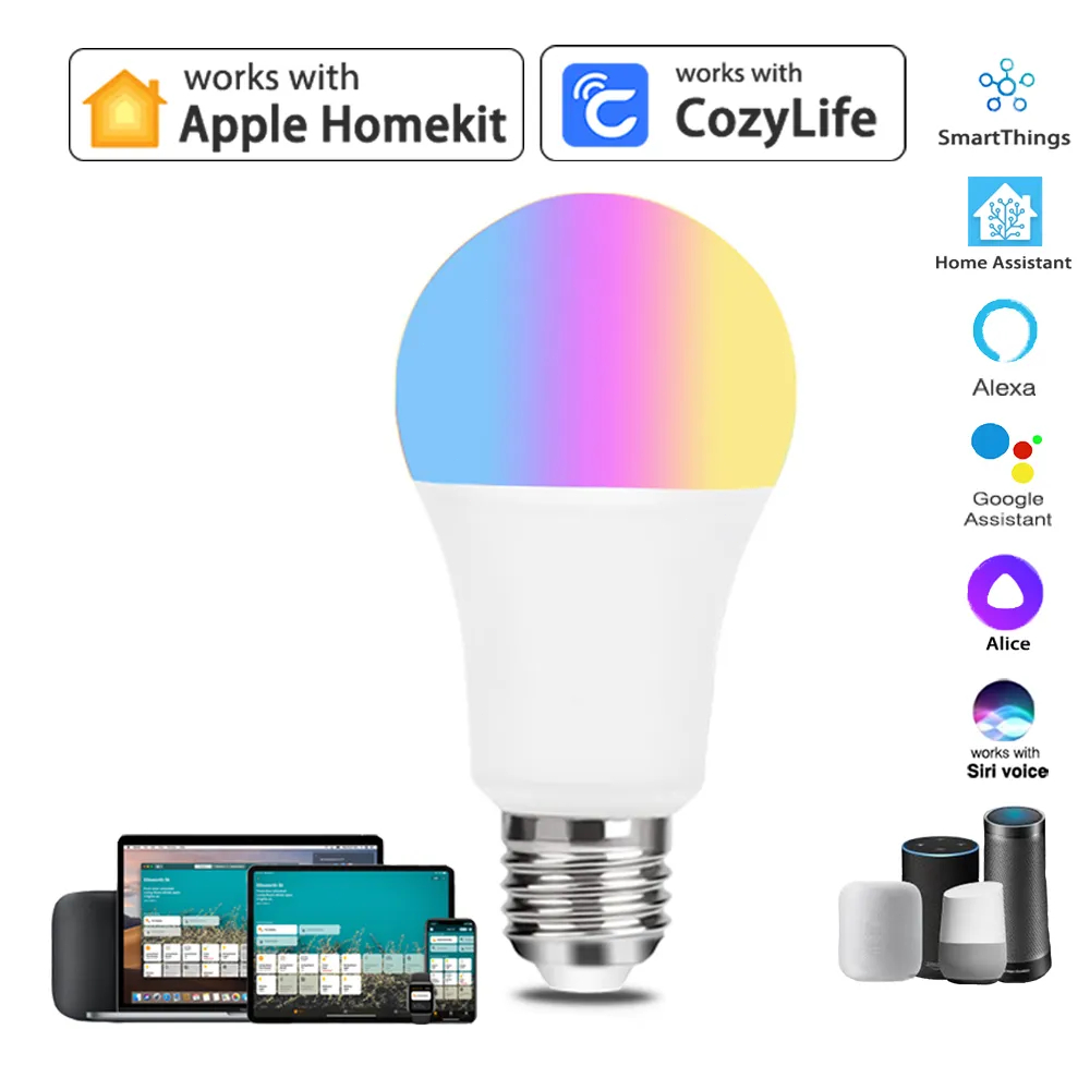 Lámpara de luz Homekit WiFi de - Smart Home Apple reseña y precio
