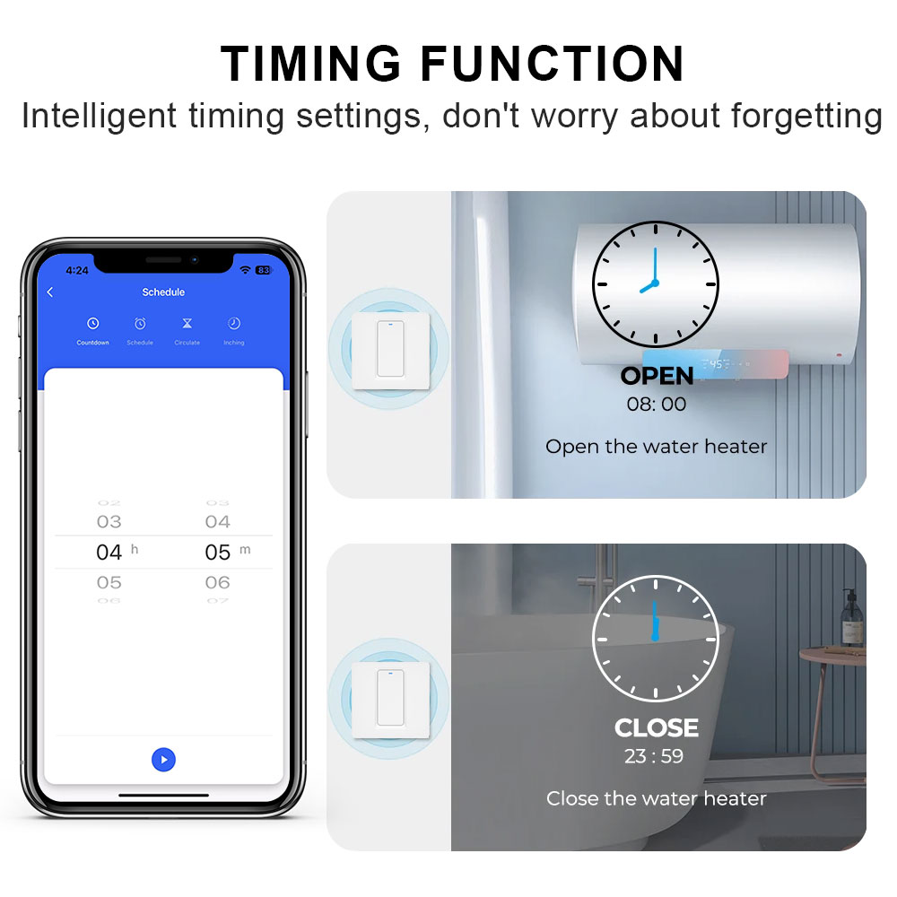 Interruptor de calentador de a - Smart Home System reseña y precio