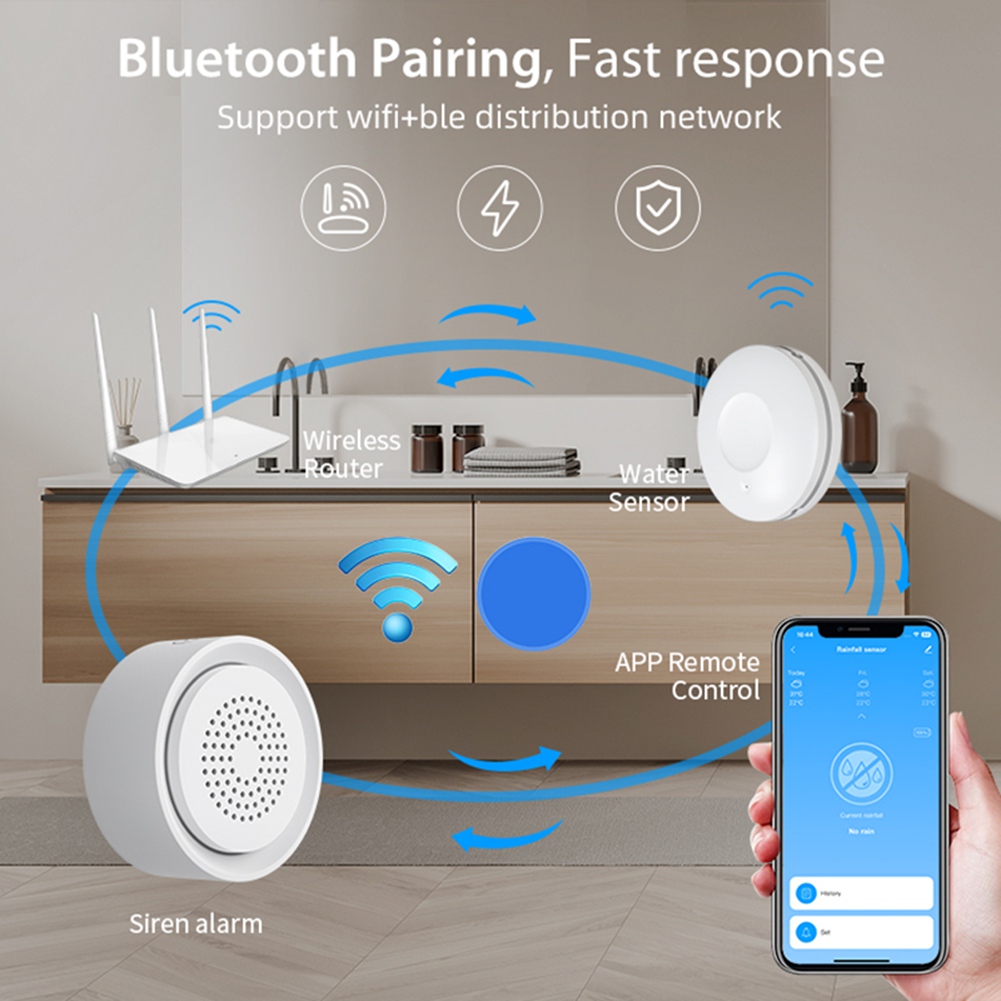 Sensor de Fugas de Agua Wifi P - Smart Home Kits reseña y precio
