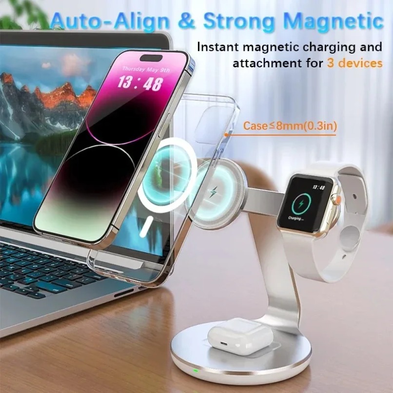 Base de Carga Inalámbrica 3 en - Smart Home Apple reseña y precio