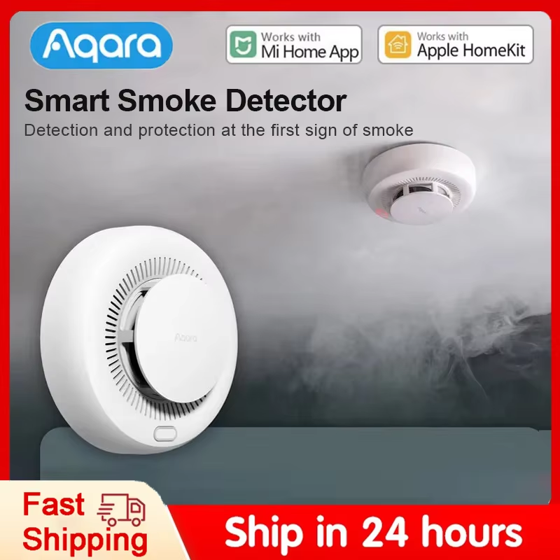 Sensor de Humo Aqara, Detector - Smart Smoke Detector reseña y precio