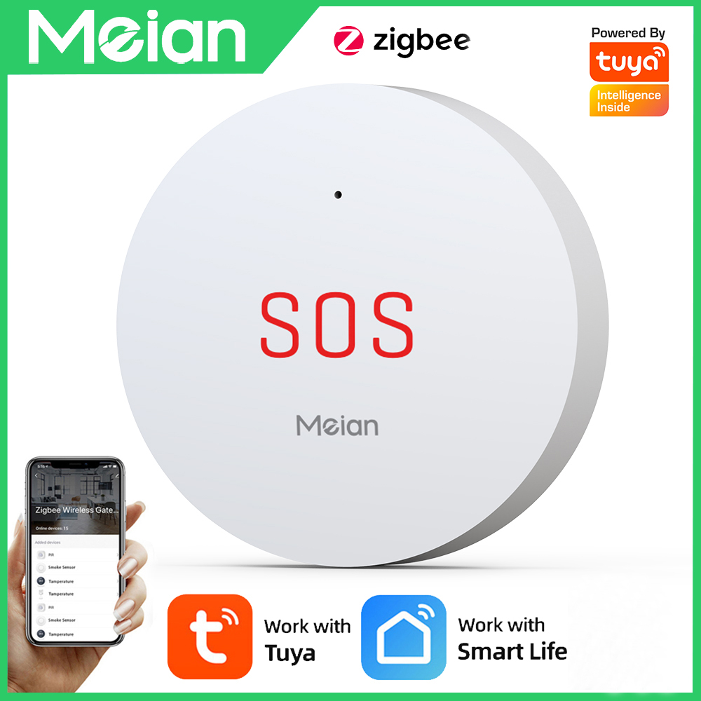 Zigbee-botón de emergencia Tuy - Smart Home Nest reseña y precio
