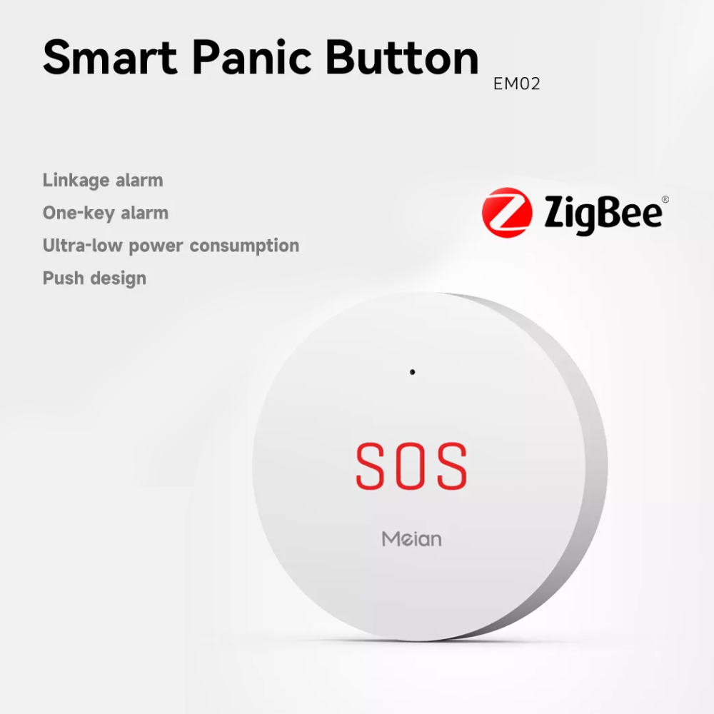 Zigbee-botón de emergencia Tuy - Smart Home Nest reseña y precio