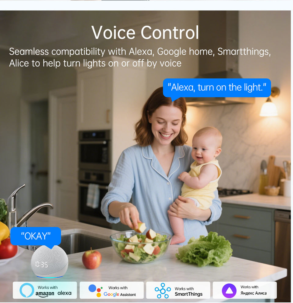 Interruptor de Luz Táctil Inte - Smart Home System reseña y precio